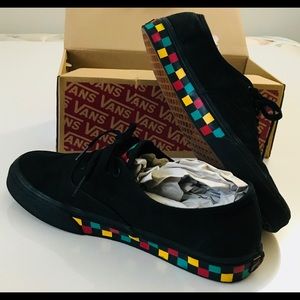 Black VANs Authentic Sz 8.5M or 10W